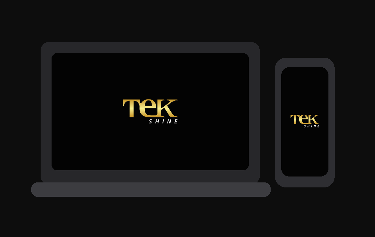 Exemplo de aplicação digital Tekshine